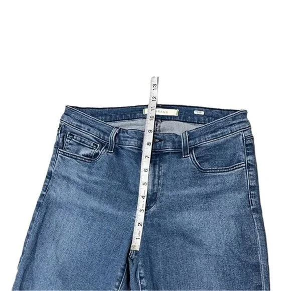 J Brand Blue Selena Cropped Flare Jeans Size 28 - Picture 6 of 12